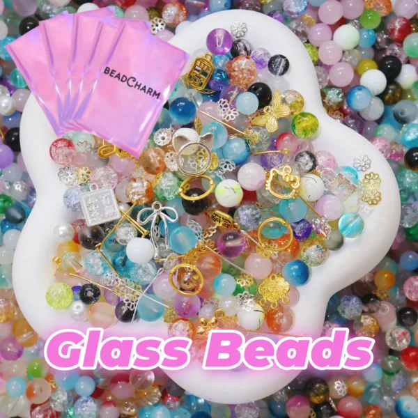 【Live Unboxing】Glass Beads Lucky Bags - DIY beads